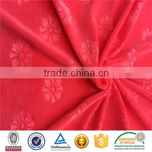 3D Embossed Velvet Pillow Cover Fabric for Upholstery Curtain Fabric thumbnail-1