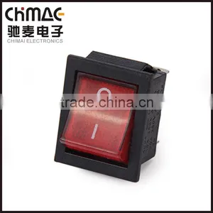 T85 Rocker Switch Kcd5 Series Switch 10a 250v 5e4 6 Pins Illuminated Rocker Switch thumbnail-2