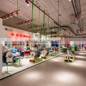 Shopping Mall Koisk Show Eco-friendly Children Clothing Stores Display thumbnail-3