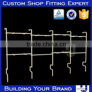 Custom Powder Coated Metal Unique Wall Shelves With Levelers thumbnail-1
