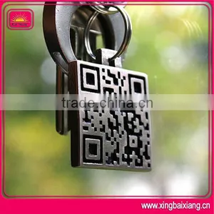 Fashion Key Chain With Custom QR Code thumbnail-1