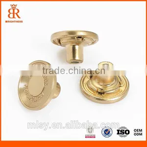 China Button Factory Bulk Buttons Gold Jacket Metal Buttons thumbnail-1