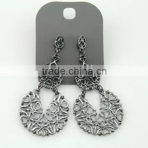 Factory Price Charm Fashion Wedding Gift Europe And America Jewelry Heart Shaped Stud Earrings thumbnail-3