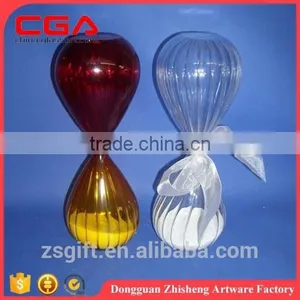Manufaturer Supply Glass Colorful Sand Timer Wholesale, Glass Sand Timer for Home Decor thumbnail-2