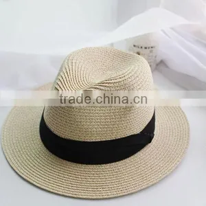 2015 Whoelesale Custom Straw Panama Hat thumbnail-5