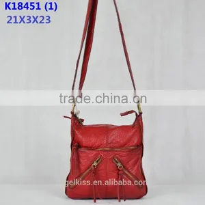 2015 New Fashion Style Ladies Shoulder Bag With Washed pu Leather of Angelkiss Brand thumbnail-1