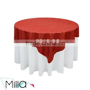 Sequin Table Overlay Cheap Wedding Table Overlay thumbnail-2