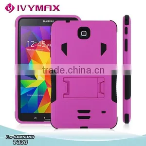 Armor Combo Case for Samsung T330 Tablet Dual Layer Covers With Stents thumbnail-2