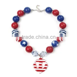 Stylish Baby Girls Necklace Matched With Hairband Newest Cloth Accessory Set thumbnail-5