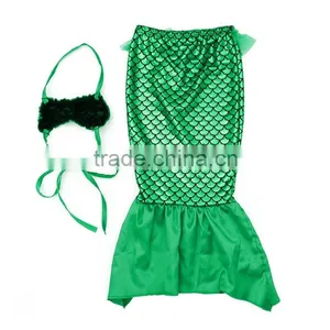 Baby Clothes Mermaid 2 Piece Set Mermaid Swim Set thumbnail-2