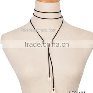 IN STOCK Women Tassel Simple Nice Chocker Necklace thumbnail-6
