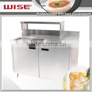 Stainless Steel Bar Counter Hotel and Bar Bartender General Workstation thumbnail-3