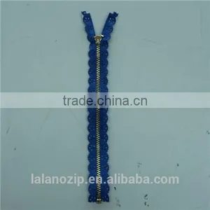Rhinestone Chain for 100 Polyester Zippers Wholesale 5# Brass thumbnail-4