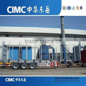 CIMC Log Delivery Semi-Trailer, Wood Carrier Truck Trailer for Sale thumbnail-1