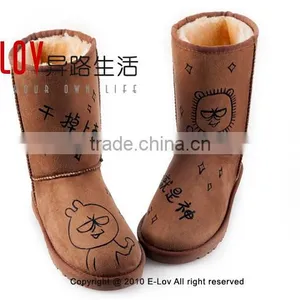 2015 Hot Sales High Quality and Cheap Shoes Womens Shoes Fur Winter thumbnail-5