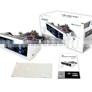Computer Fan Con-100L 6 Chatroller Fan Speed Controller Gaming Fan 5.25 Touch LCD Display Liquid Cooler Pump Control thumbnail-6