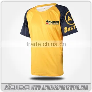 Custom Women Team Baseball Tee Shirts Wholesale thumbnail-3