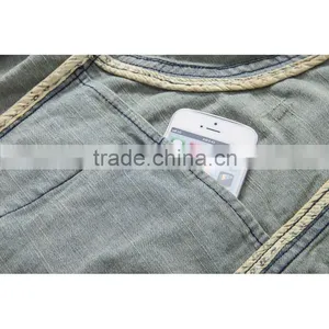 Yingzhong Garment Oem Design Men Jeans Coat Oversized Kimono Jackets thumbnail-2