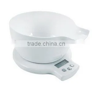 Digital Electronic Kitchen Scale YHC6166-WH thumbnail-1