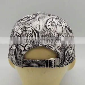 Strap Buckle Sublimation Flat Brim 5 Panel Caps thumbnail-3