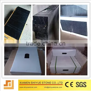 Polished Natural Nero Marquina Marble thumbnail-1