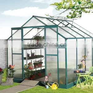 10 Year Proffesional Manufactuer of Aluminum Walk-in Garden Greenhouse thumbnail-1