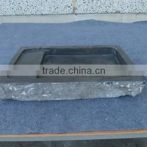 Blue Stone Rectangle Vessel Sink thumbnail-2