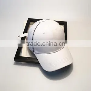 Custom 6 Panel Cotton Black Baseball Hats thumbnail-1