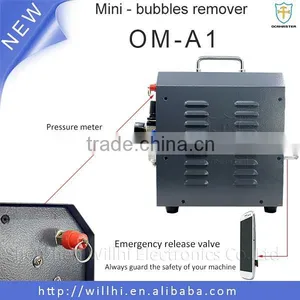 Easy Operating Mini LCD Air Bubbles Remover Machine OM-A1 With Built-in Autoclave thumbnail-6