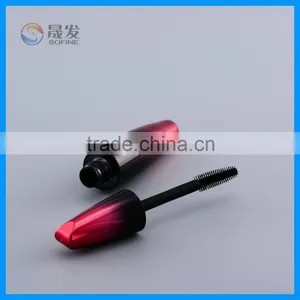 Custom Shiny Cosmetic Mascara Container With Brush thumbnail-3