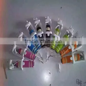 2016 Portable High Quality Selfie Stick Customize Selfie Stick Private Label for Cell Phone thumbnail-1