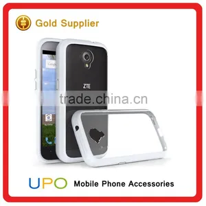 [UPO] Smart Transparent TPU Bumper Acrylic Plastic Hard Back Cover Phone Case for ZTE Allstar LTE Z819 thumbnail-5