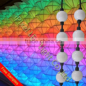 IPixel LED 50mm High Lumen Ws2801rgb Led Pixel Round Ball String in Holiday Lighting thumbnail-2