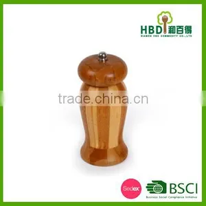 High Quality Bamboo Pepper Mill Wholesale thumbnail-2