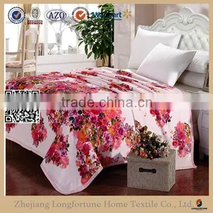 Manufactory Walmart China Home Textile Thick Coral Fleece Wholesale Best Price Blanket in China thumbnail-5