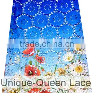 African Cord Lace Manufacturer/guipure Lace for Party/2016 Fashion Lace Fabric thumbnail-5