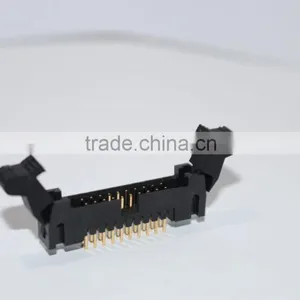Shrouded Header Small Latch 2.0mm V/T Black 10~50pin thumbnail-3
