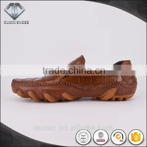 Supper Soft Comfortable Driving Shoes Colorful Loafers Men Leather Moccasins Shoes thumbnail-4