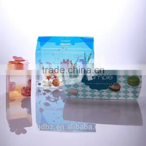 Recyclable Eco-friendly Clear Packaging Pvc Box With Fancy Logo thumbnail-3
