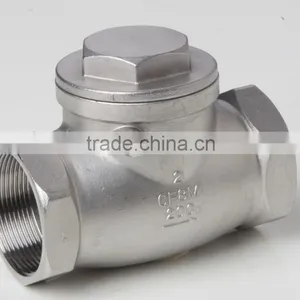 S.S Swing Check Valve With Thread Ends Conform To Asme Din Iso - Buy Swing Check Valve Pn16 thumbnail-5