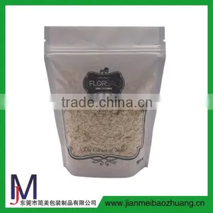 Gravure Printing Food Packaging Stand up Bag With Zipper and Window thumbnail-6