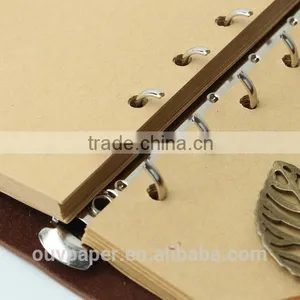 Hot Selling Sketchbook Stationery PU Leather Notebook Leaf Journal Diary thumbnail-6