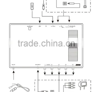 ATSC-6800 Digital TV Receiver ATSC Tuner Box in Car For USA Mexico Canada thumbnail-6
