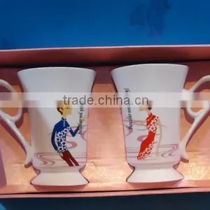 Valentine Couple Mugs With Lover Design thumbnail-1