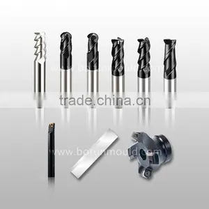 HSS Roughing Ball Nose End Mill,Solid Carbide Taper Ball End Mill thumbnail-1
