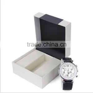 Chinese Factories Wholesale Custom Cheap Plastic Watches Boxes, Fashion Beautiful White Gift Box thumbnail-1
