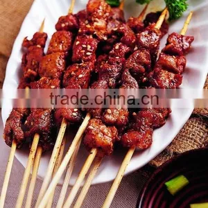 China Direct Manufacturer Stocked Meat Wooden Kebab Skewers thumbnail-1