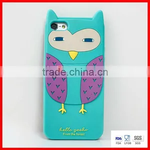 Owl Shape Silicone Phone Cases thumbnail-1