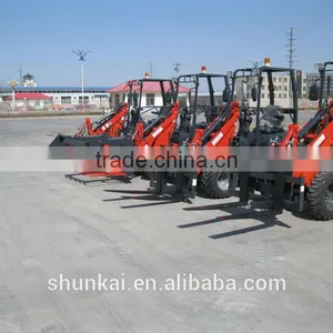 New Style CE 4WD Mini Wheel Loader , Optional Equipments thumbnail-5