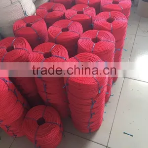 PP PE Color Three Or Four Strand Twisted PP/PE Rope thumbnail-3